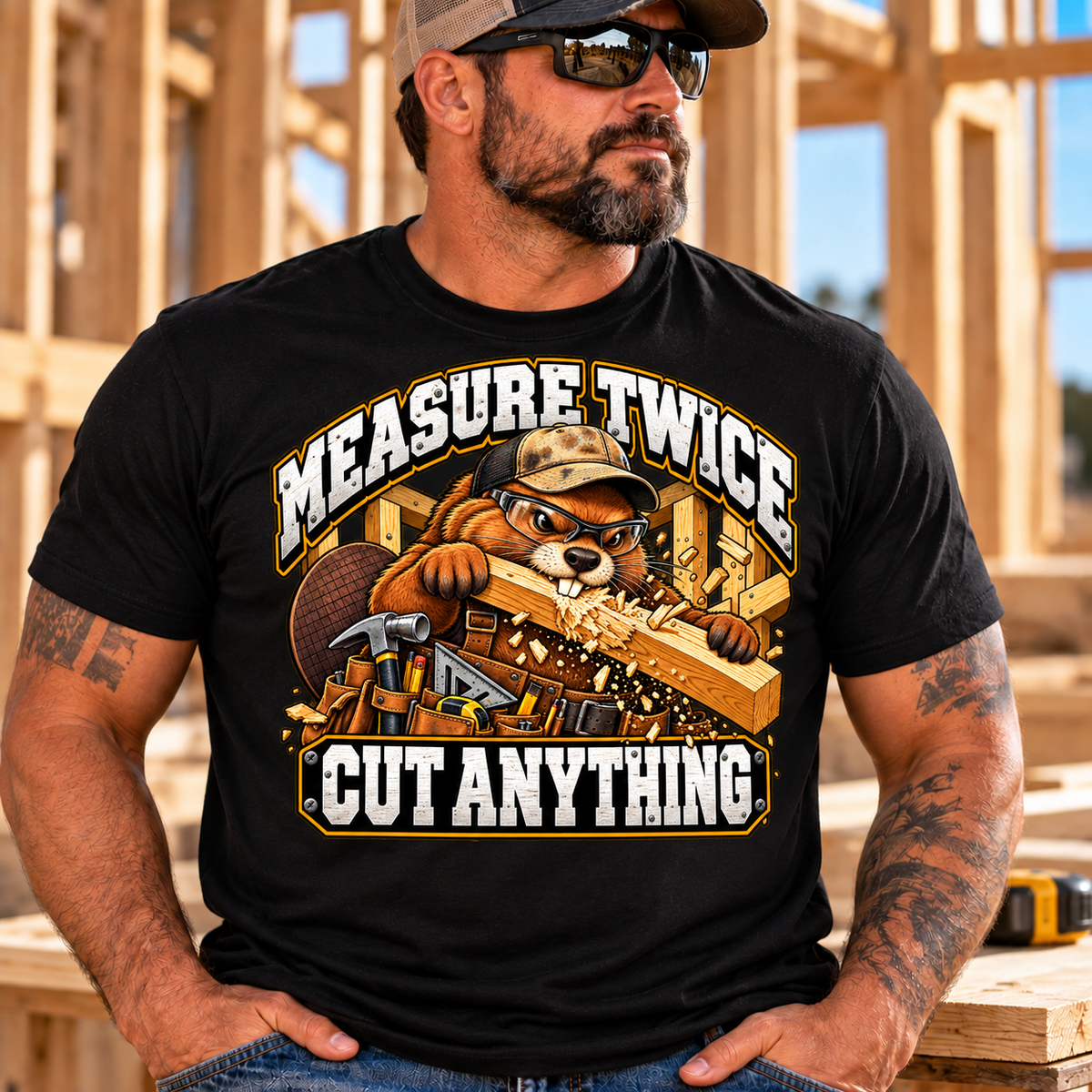 The Frame Builder premium Tee