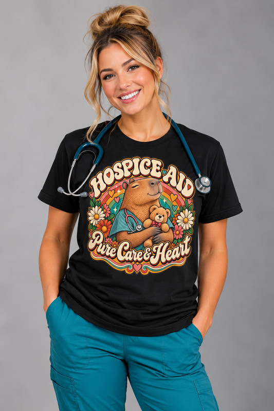 The Pure Care Capybara Heavy Tee